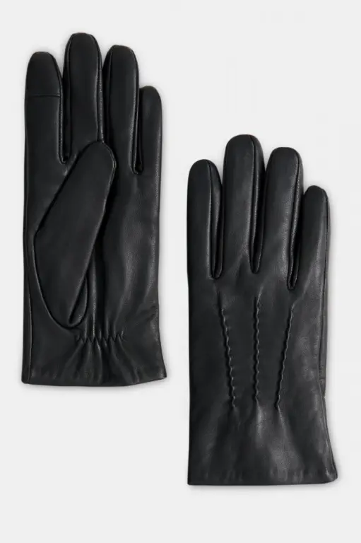 Перчатки кожаные утепленные оптом.