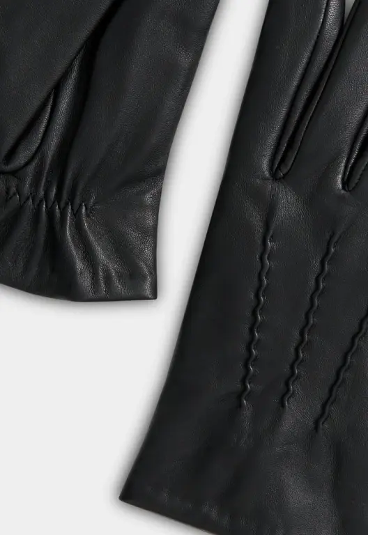 Перчатки кожаные утепленные оптом.