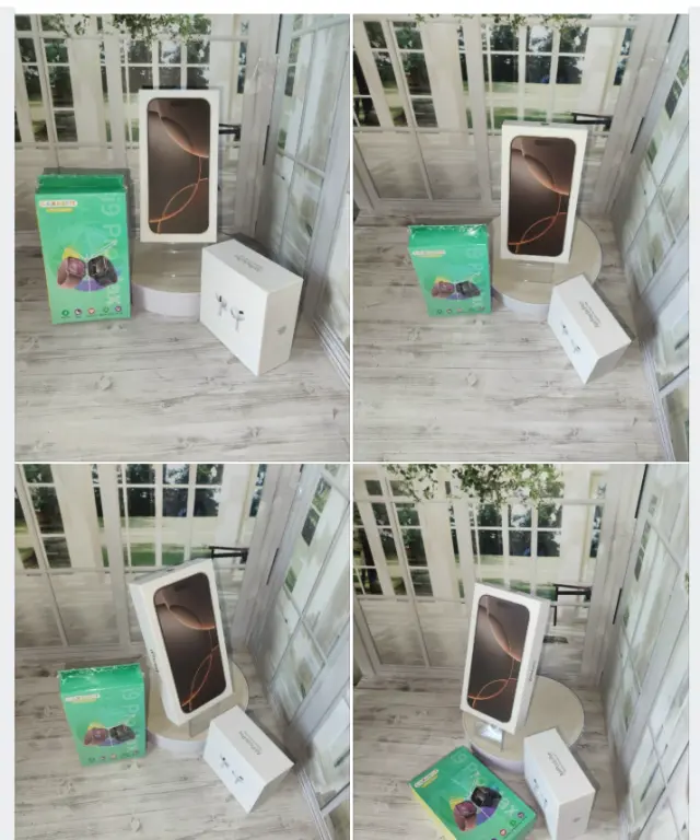 Смартфон iphone 16 pro max desert новинка копия набор часы+наушники